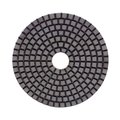 Lackmond Wet Polishing Pad, Resin Bonded Hook And Loop Backed, 4 Pad Diameter, 100 Grit PD1004
